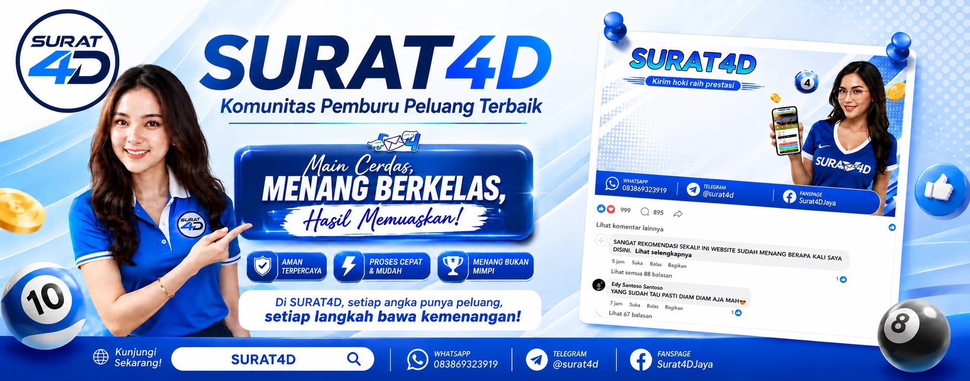 SURAT4D - Proses Tercepat dan Terpercaya #1 Se Asia 