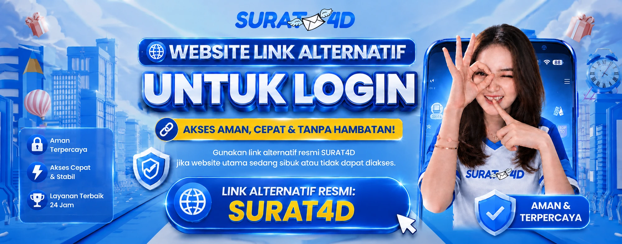 SURAT4D - Provider Terlengkap Dengan Akses Termudah dan sangat Relevan Untuk Semua jenis Perangkat